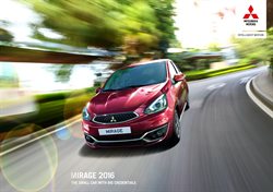 Преложения из Mitsubishi в рекламном проспекте Самара