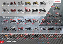 Преложения из Honda в рекламном проспекте Тюмень